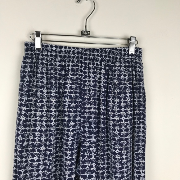 Erika Petite Boho Wide Leg Pocket Rayon Pants S - Picture 2 of 5